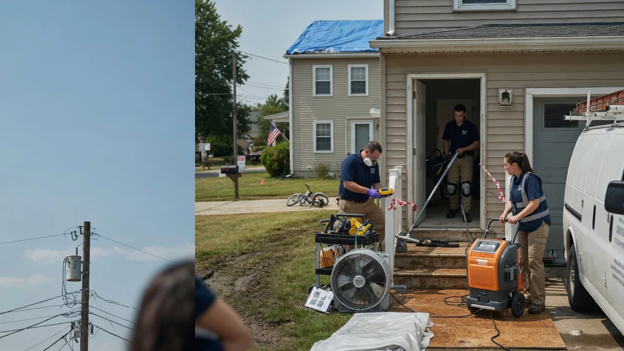 Water Damage Repair in Newton, WI near me